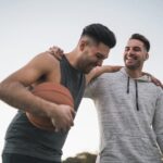 Young slim woman enjoys weight loss result